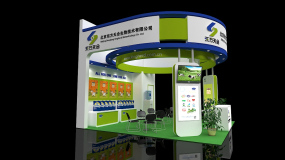 東方天合生物技術展臺設計